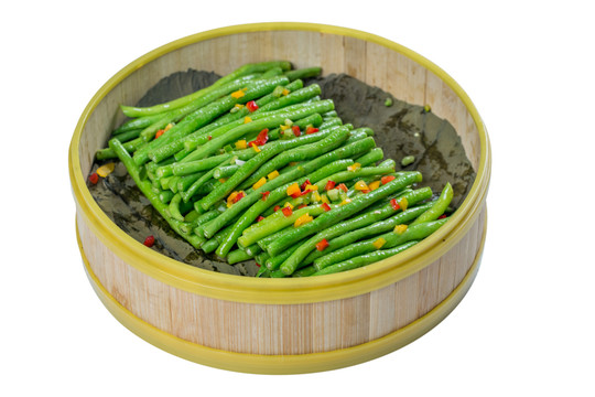 白灼豆角