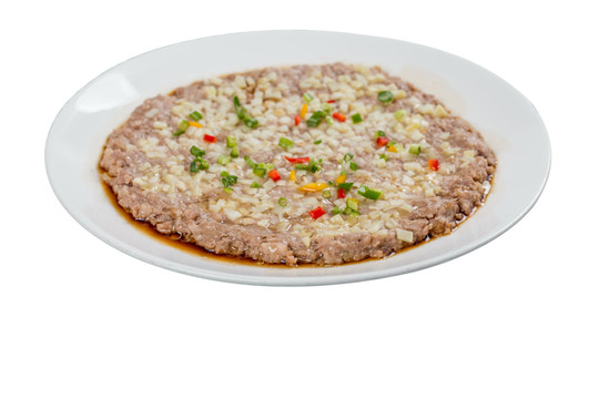 蒸肉餅