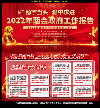 2022年政府工作報告