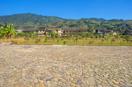 璞山村冬日风景