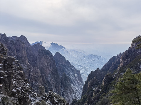 黄山西海大峡谷