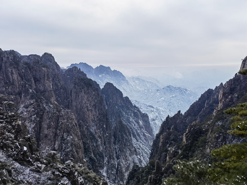 黄山西海大峡谷