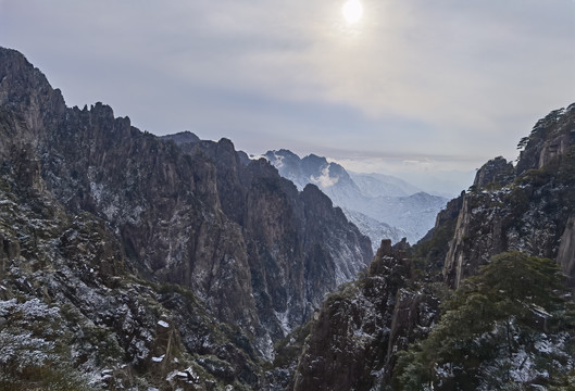 黄山西海大峡谷