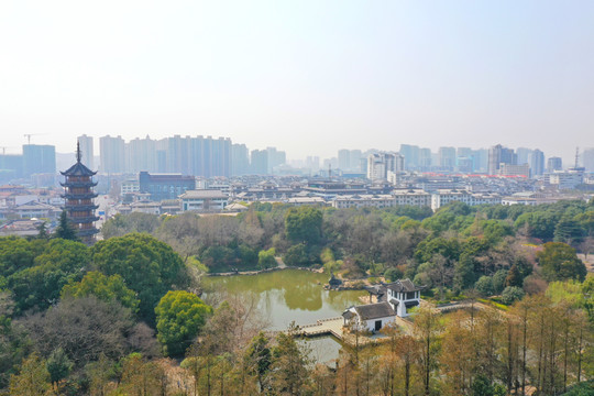 常州红梅公园天宁禅寺