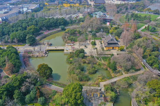 常州红梅公园天宁禅寺