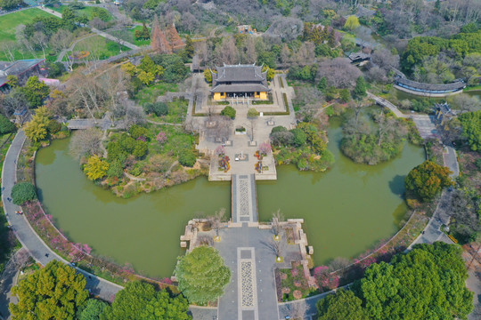 常州红梅公园天宁禅寺