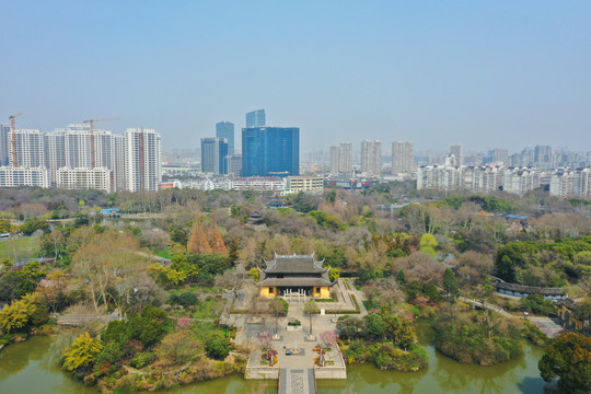 常州红梅公园天宁禅寺