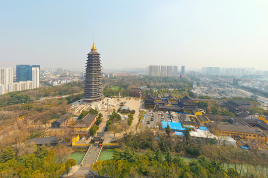 常州红梅公园天宁禅寺