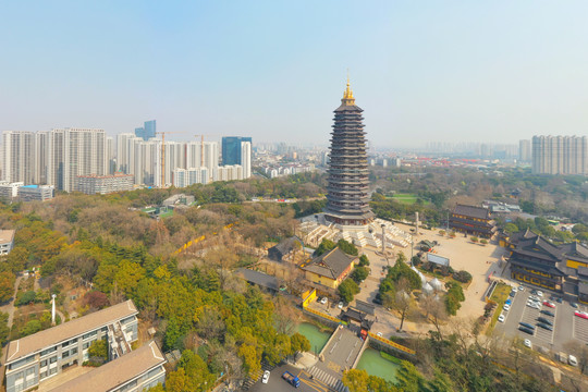 常州红梅公园天宁禅寺