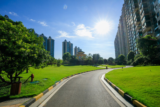 小区道路