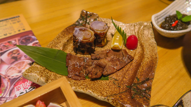 网红日式餐厅日料刺身美食