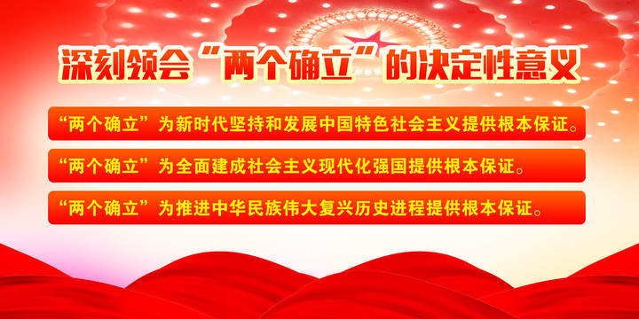 兩個(gè)確立