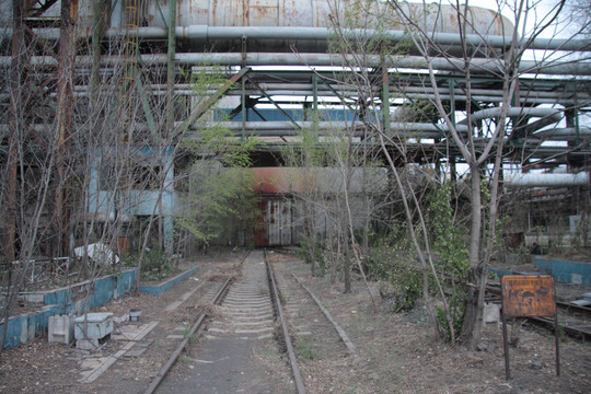 铁路建设摄影素材