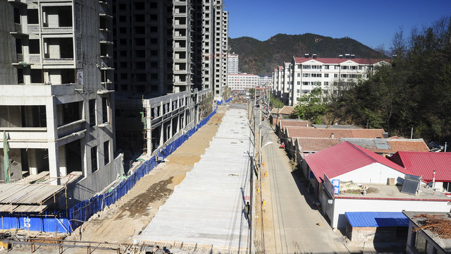 兴隆小汗沟天瑞城建成前景象