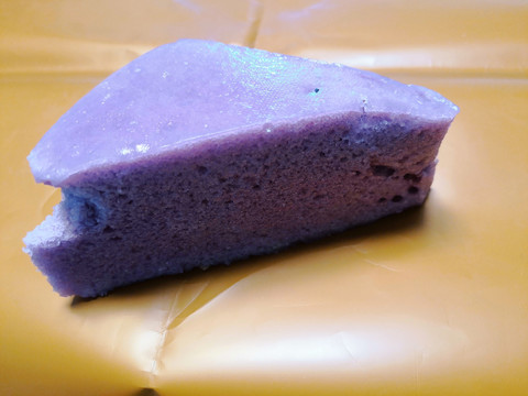 紫薯味发糕