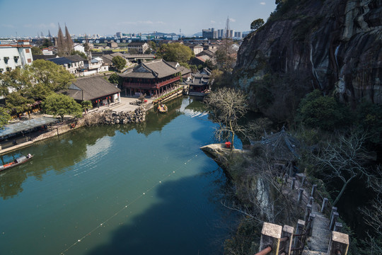 绍兴东湖景区