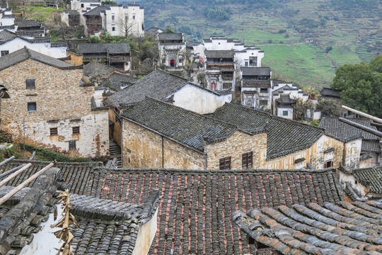 江西婺源篁岭景区风光