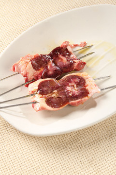 烤帶油大羊腰