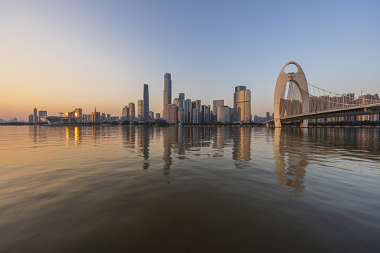 广州珠江新城夜景