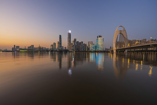 广州珠江新城夜景