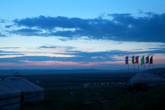 内蒙古的清晨
