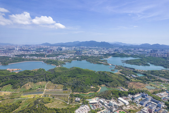 深圳松子坑水库和石桥沥水库