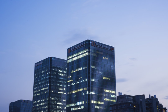 南京未来科技城夜景