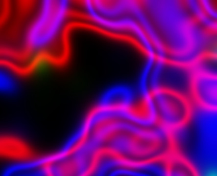 藍色幾何地毯