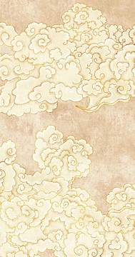 玄關(guān)祥云圖案