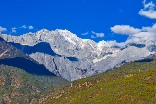 哈巴雪山风光