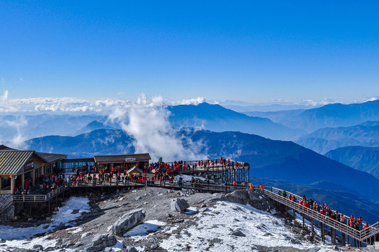 玉龙雪山风光