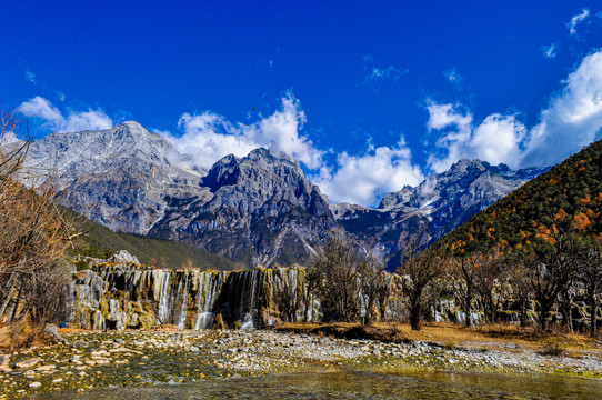 玉龙雪山风光