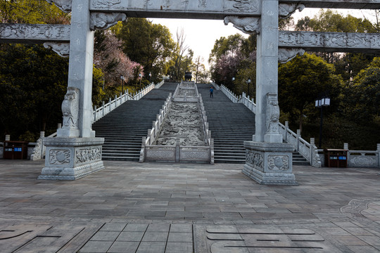 台阶步道