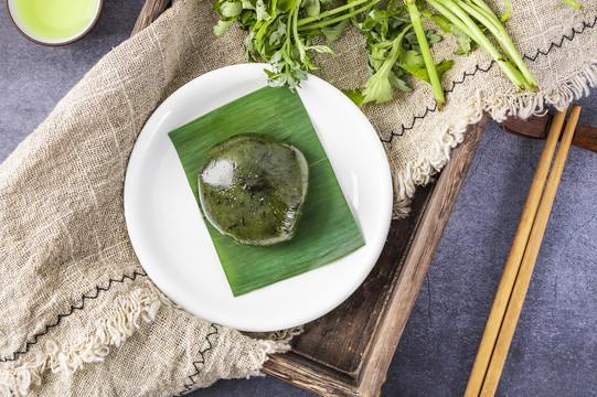 清明节美食青团