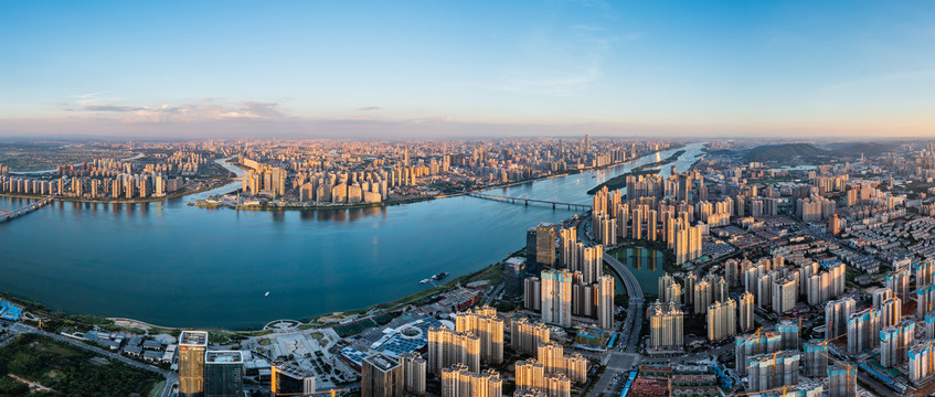 中国湖南省长沙市城市风光大景