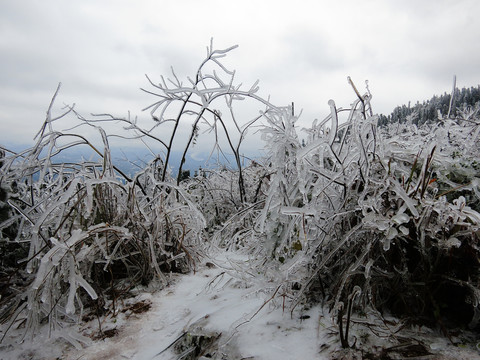 帽子岭冰雪