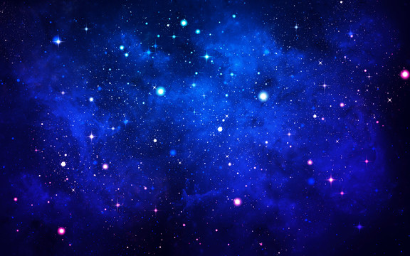藍色星空