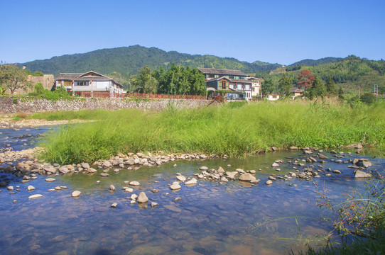 乡村小溪风情