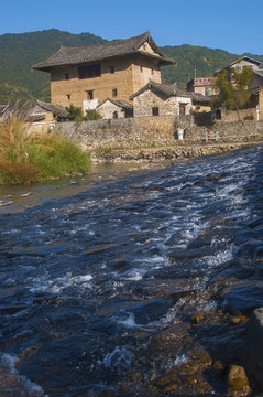 小溪土楼风景