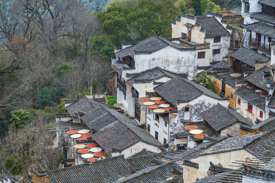 江西婺源篁岭景区风光