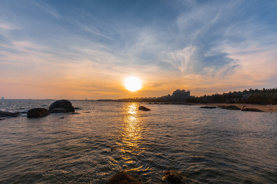 海南文昌龙楼南海港