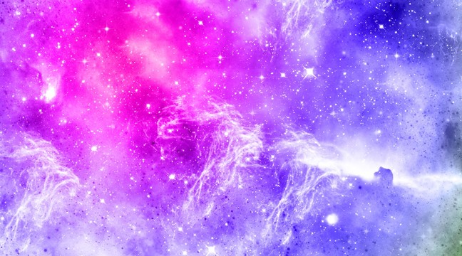 唯美星空背景