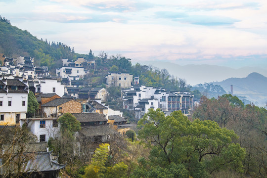 江西婺源篁岭景区风光