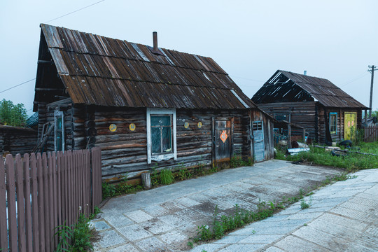 俄罗斯式老房子