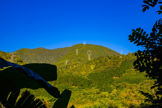 哀牢山山峰