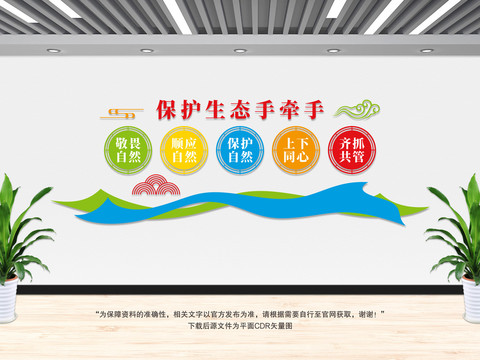 保護(hù)生態(tài)文化墻