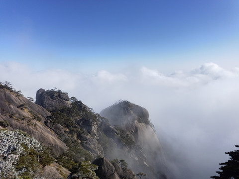 黄山玉屏楼景区