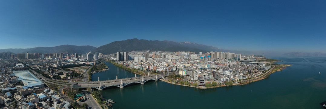 大理城市全景