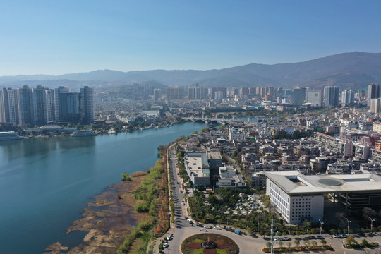 大理城市全景