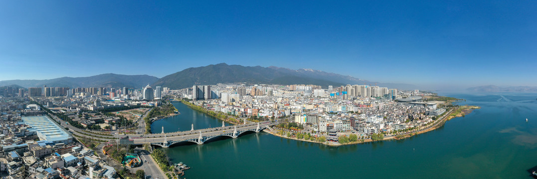 大理城市全景